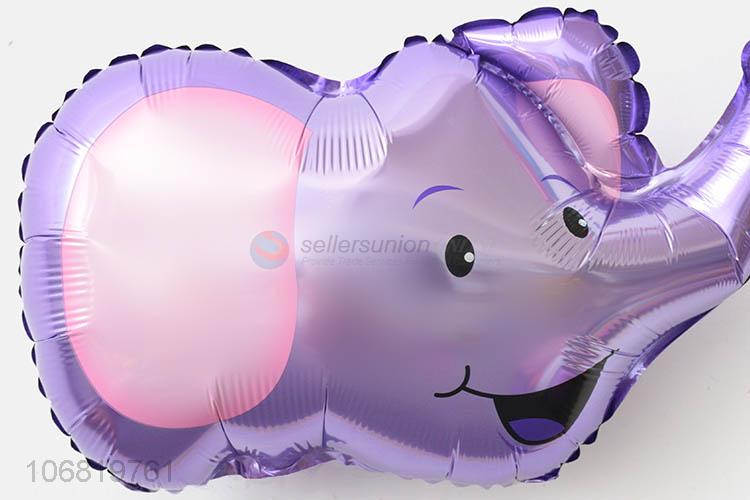 Good Sale Cartoon Elephant Head Foil Balloon For Decoration