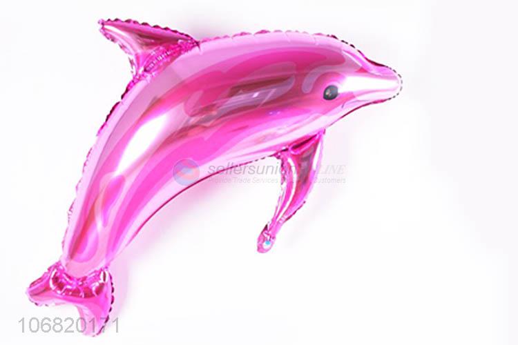 Wholesale Simulation Dolphin Foil Balloon Decorative Balloons