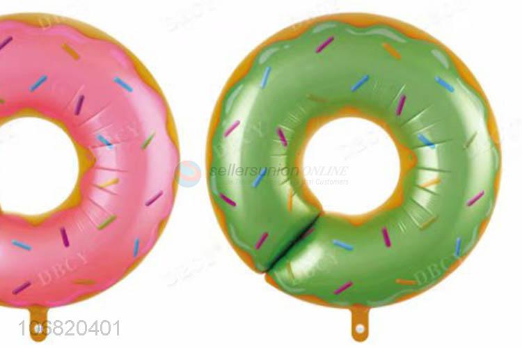 Good Quality Colorful Doughnut Foil Balloon Decorative Balloons