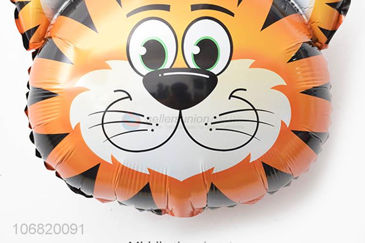 Best Quality Tiger Head Shape Balloon Fashion Foil Balloon