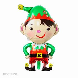 New Design Little Boy Shape Christmas Decorative Foil Balloon