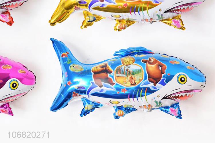 Custom Cartoon Shark Foil Balloon Cheap Balloons