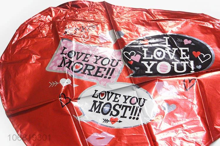 Hot Sale Heart Shape Foil Balloons Fashion Party Decoration