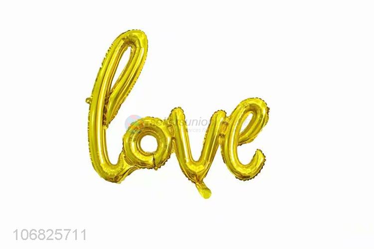 Unique Design Conjoined Letters Balloons Fashion Foil Balloon