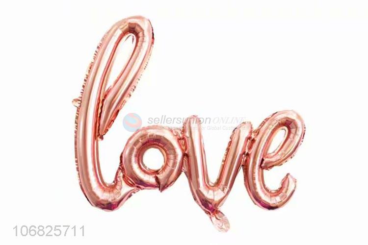 Unique Design Conjoined Letters Balloons Fashion Foil Balloon