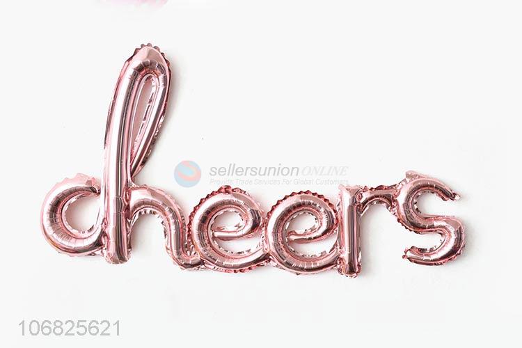 Best Selling Conjoined Letters Decorative Foil Balloon