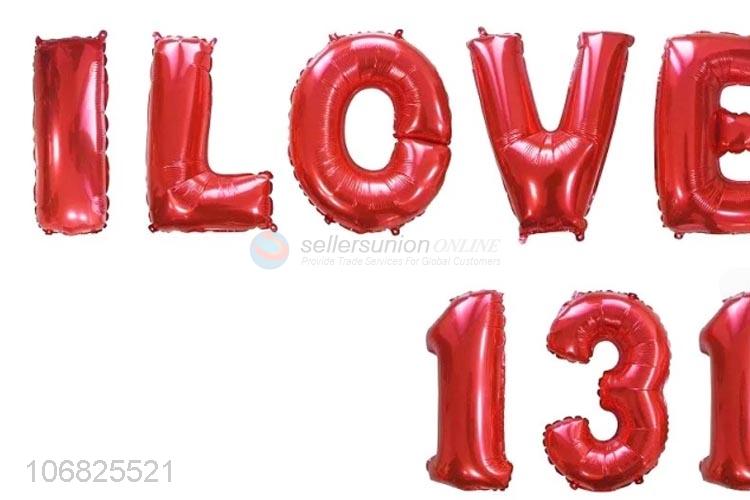 Wholesale Letters Foil Balloons Fashion Party Props