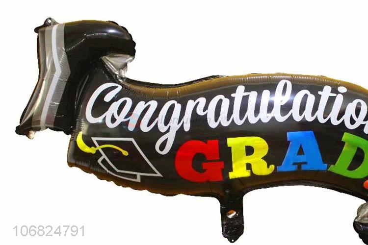 New Design Graduated Banner Decorative Foil Balloons