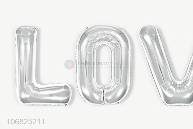 Best Selling Thin Letters Foil Balloon