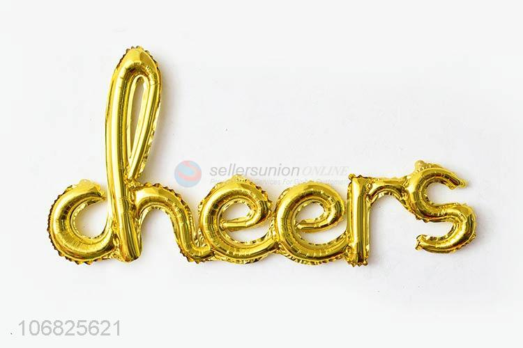 Best Selling Conjoined Letters Decorative Foil Balloon