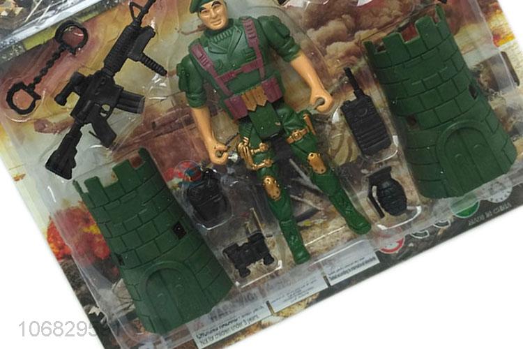 Excellent quality military toys army men soldier set toy