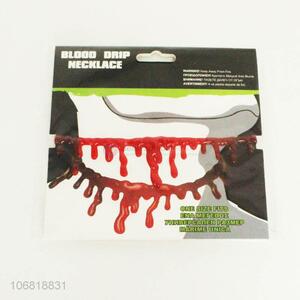 Hot Sale Halloween Decoration Blood Drip Necklace