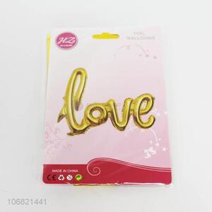 Wholesale Love Letters Foil Balloon