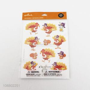 Good Factory Price 24PC Cute Cartoon Animal Design Sticker