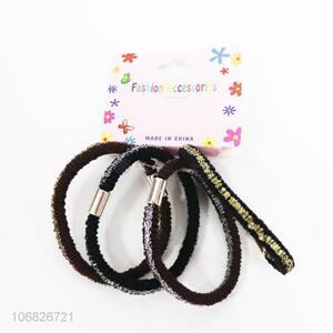 Wholesale Fashion Accessories 4 Pieces Hair Ring