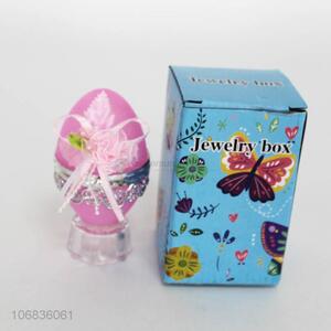 Fashion Style Egg Shape Jewelry Box