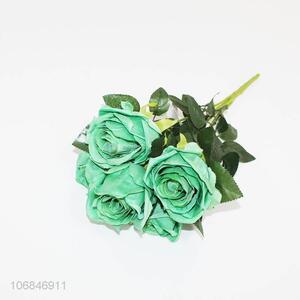 New Style Artificial Rose Plastic Fake Flower