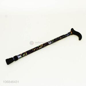 Wholesale fashion flower printed aluminum walking stick for women