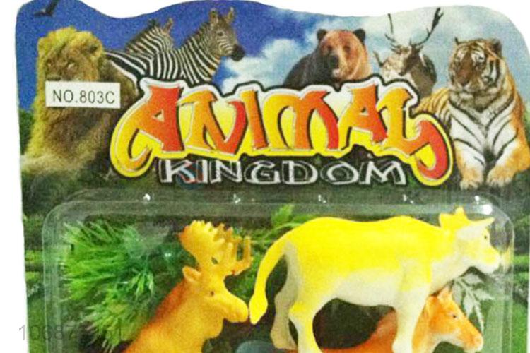 Cheap Preschool Educational Wild Animal Model Toys