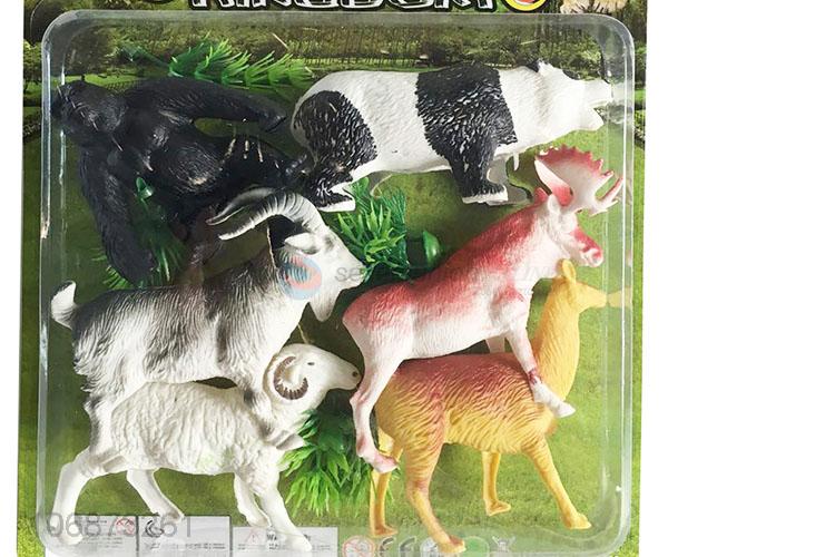 Good Quality Colorful Simulation Animal Model Toys