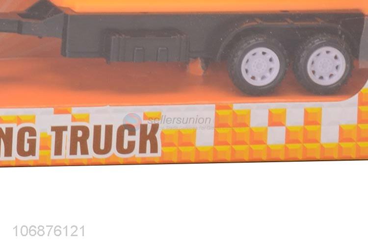 New Plastic Engineering Truck Kids Models Cartoon Pull Back Car Toys