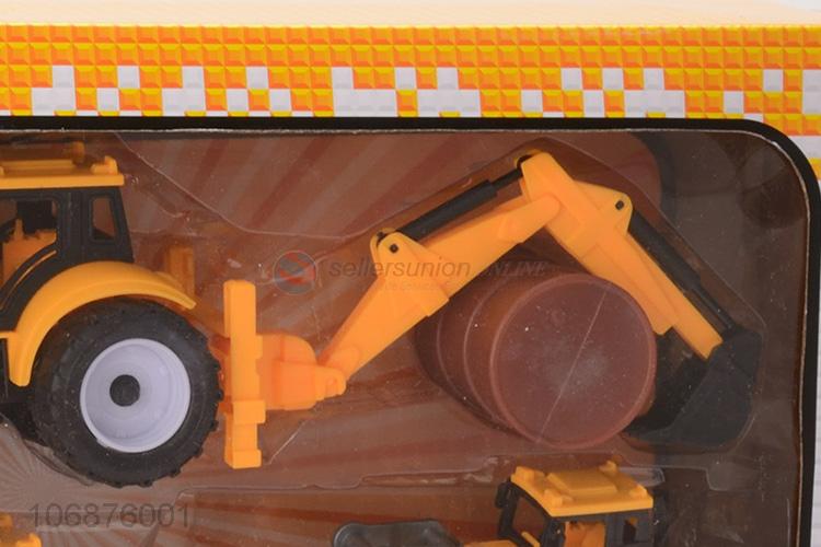 New Arrival Friction Inertia Toys Kids Play Model Engineering Vehicle Truck Set