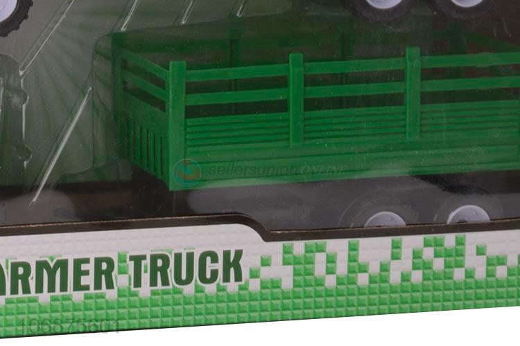 Newest Friction Truck Toy Happy Farmer Promotional Toy Truck For Kids