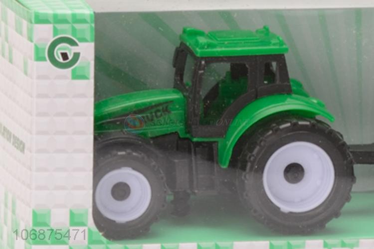 New Design Pull Back Farm Truck Toys Plastic Toys For Kids