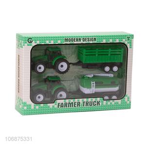 Cheap Item Top Level Plastic Pull Back Farmer Truck Toy For Kids