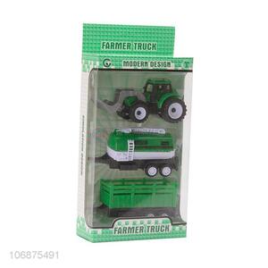 Suitable Price Pull Back Truck Model Kids Farmer Car Toys