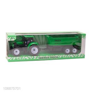 New Design Friction Farm Truck Toys Plastic Inertia Car For Kids