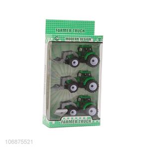 High Sales Pull Back Truck Model Farmer Truck Car Toys Set 3 In 1