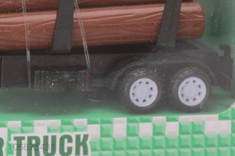 Contracted Design Pull Back Power Farmer Truck Toy For Kids