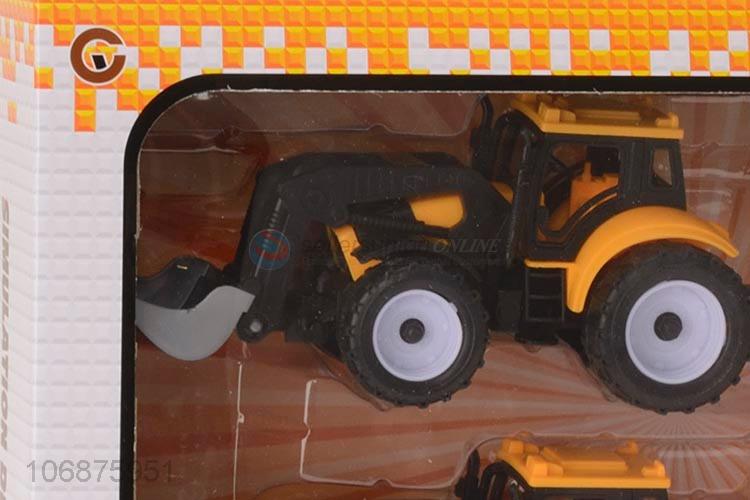 Factory Wholesale Inertial Plastic Truck Engineering Vehicle Friction Toy