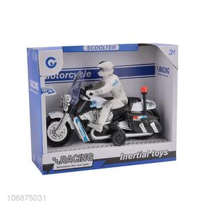 New Product Kids Plastic Inertia Motorcycle With Music Light