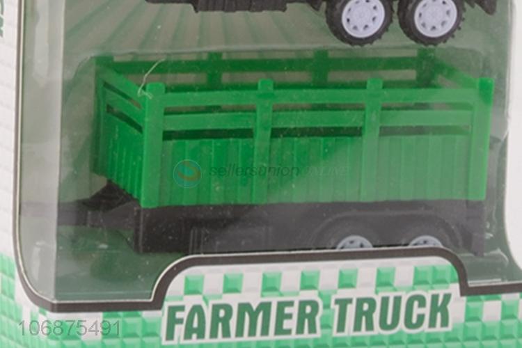 Suitable Price Pull Back Truck Model Kids Farmer Car Toys