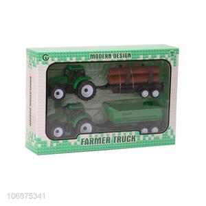 High Sales Pull Back Farmer Car Toy Cheap Farm Tractor For Sale