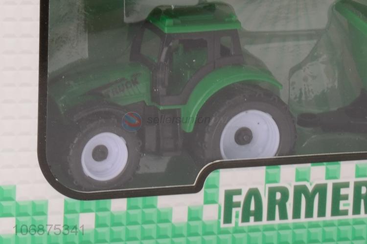 High Sales Pull Back Farmer Car Toy Cheap Farm Tractor For Sale