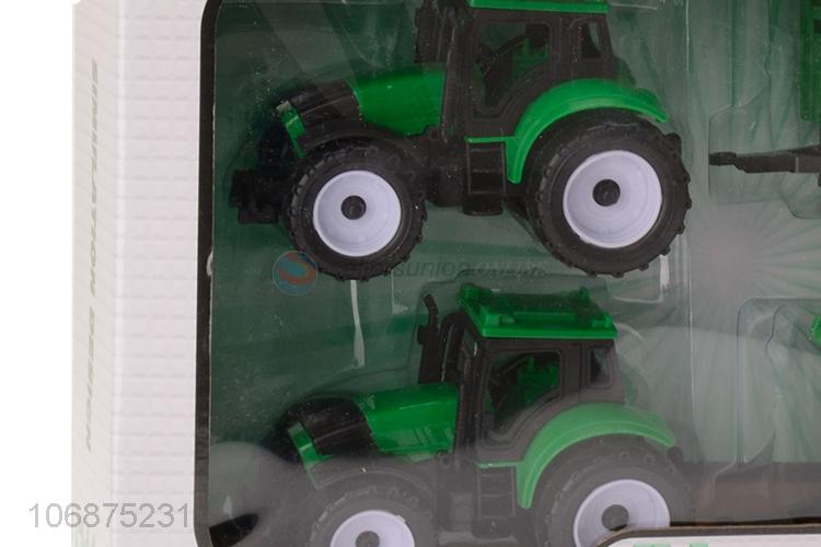 New Product Funny Friction Inertia Farmer Car Toy Set For Kids