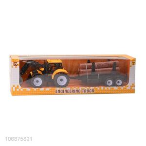 Contracted Design Inertial Engineering Plastic Truck Toy For Kids