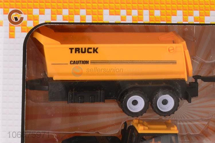 Direct Factory Plastic Engineering Vehicle Friction Inertial Truck Toy