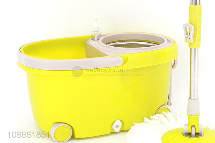 New design magic floor cleaner spin mop and walkable mop bucket set