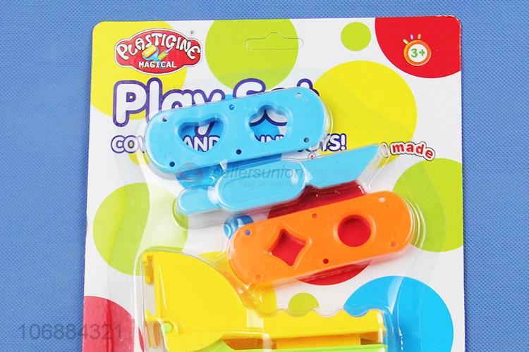 Credible quality intelligent colored plasticine play dough molds for children