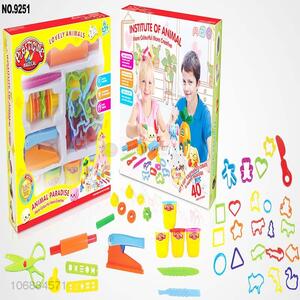 New products intelligent colorful play dough and clay molds for kids