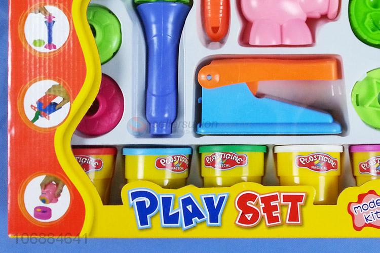 Suitable price intelligent colorful play dough and clay molds for kids