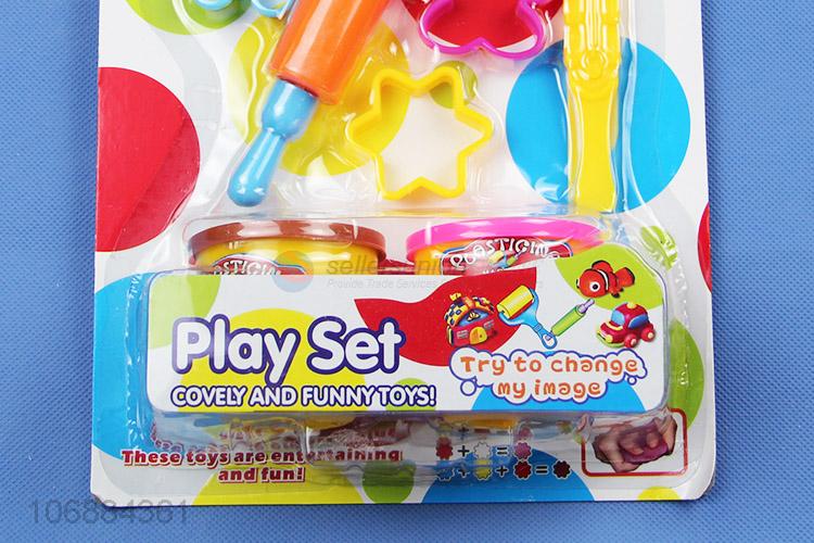 Popular products intelligent colorful play dough and clay molds for kids