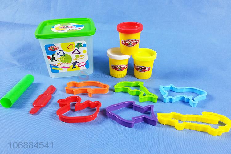 Professional supply colorful reusable modelling clay plasticine molds for kids