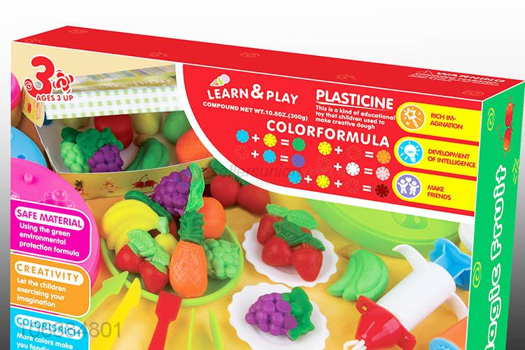 Excellent quality non-toxic kids plasticine modeling clay toys with clay tools