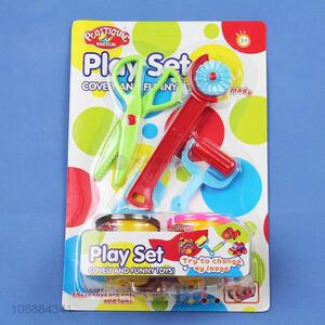 Premium quality children educational creative color clay toys with plastic molds