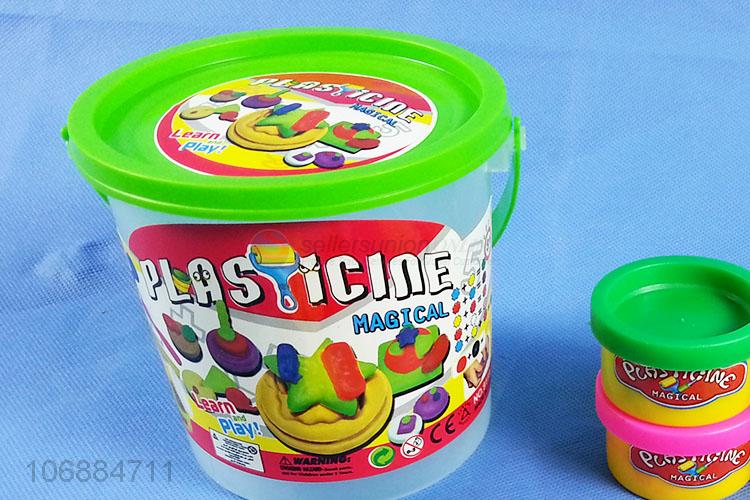 China maker intelligent colorful play dough and clay molds for kids